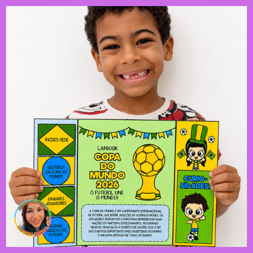 Lapbook Copa do Mundo 2026