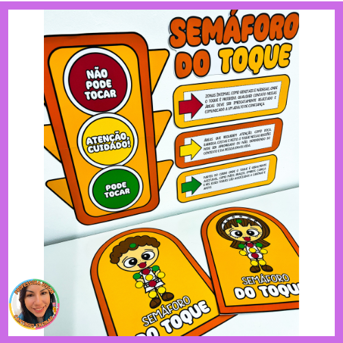 Kit Semáforo do Toque – Maio Laranja