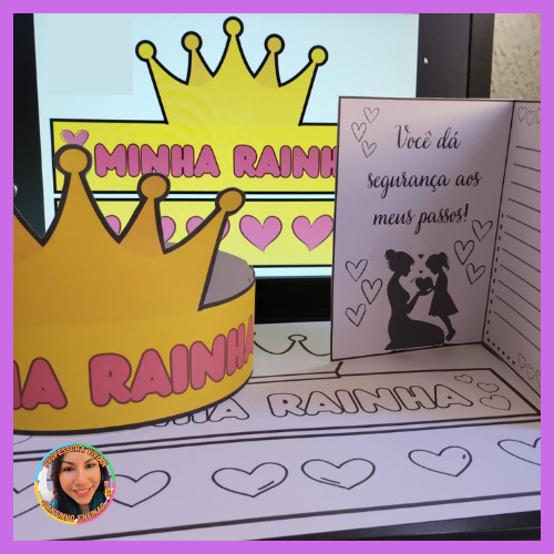 Kit Dia das Mães: Coroa e Cartão