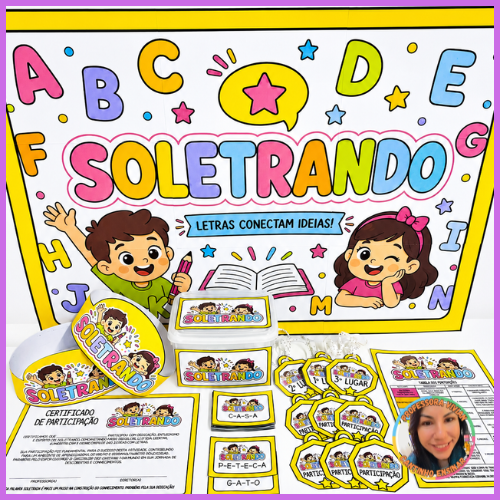 Soletrando - Palavras com sílabas simples