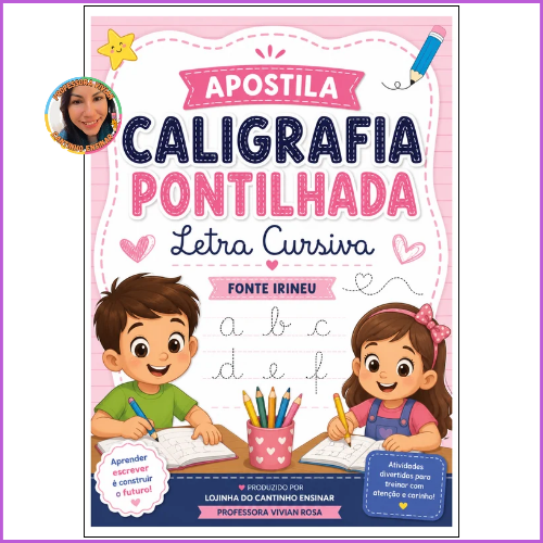 Apostila Caligrafia Pontilhada Letra Cursiva