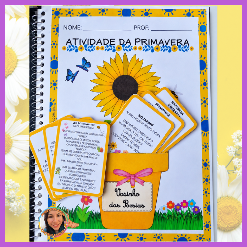 ATIVIDADE DE LEITURA DA PRIMAVERA: VASINHO DAS POESIAS