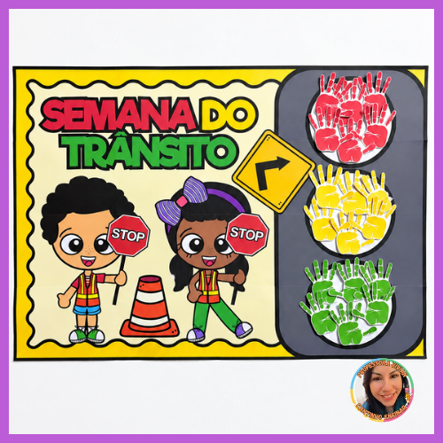 Cartaz Colaborativo Semana do Trânsito