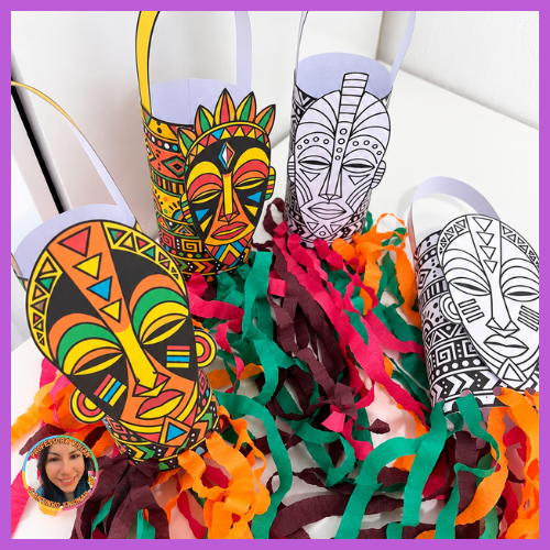 Atividade Interativa Máscaras Africanas